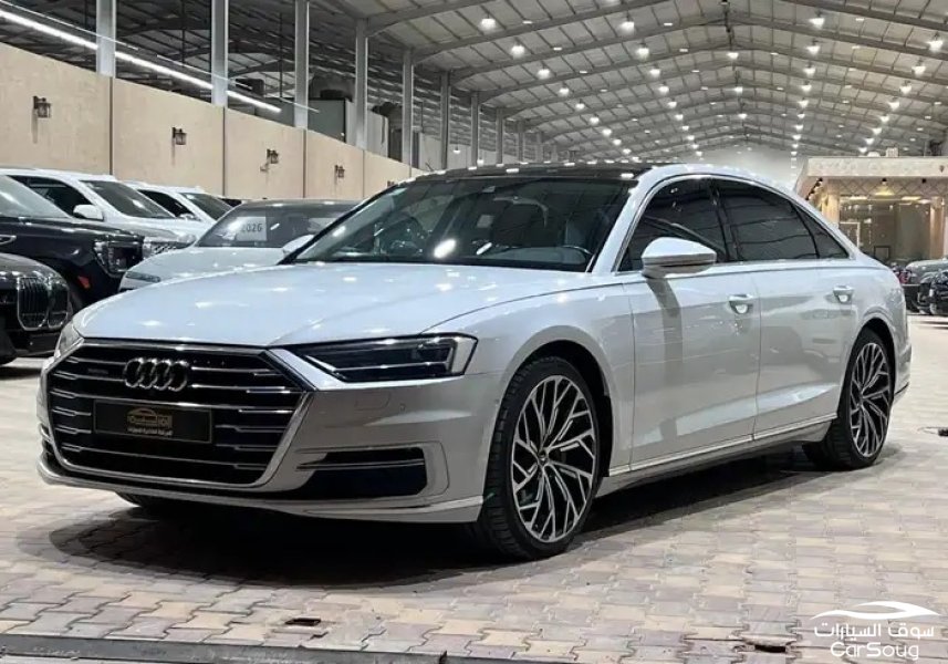 اودي A8Lفل كامل وارد سعودي جنط مقاس كبير موديل 2019