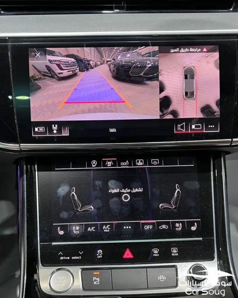 اودي A8Lفل كامل وارد سعودي جنط مقاس كبير موديل 2019