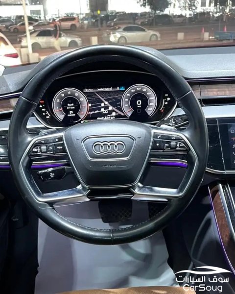 اودي A8Lفل كامل وارد سعودي جنط مقاس كبير موديل 2019