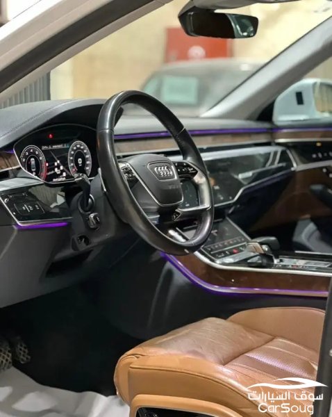 اودي A8Lفل كامل وارد سعودي جنط مقاس كبير موديل 2019