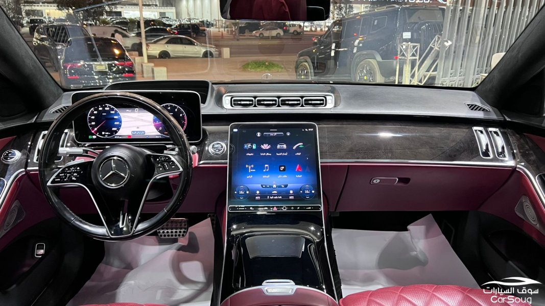 مرسيدس بنز S580 وارد خليجي موديل 2022