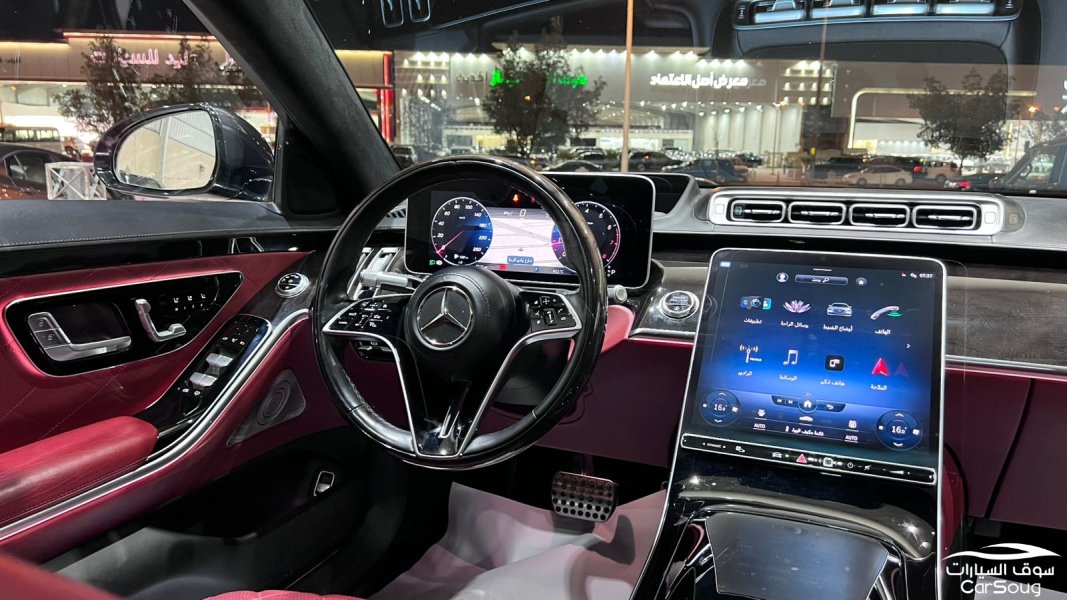 مرسيدس بنز S580 وارد خليجي موديل 2022