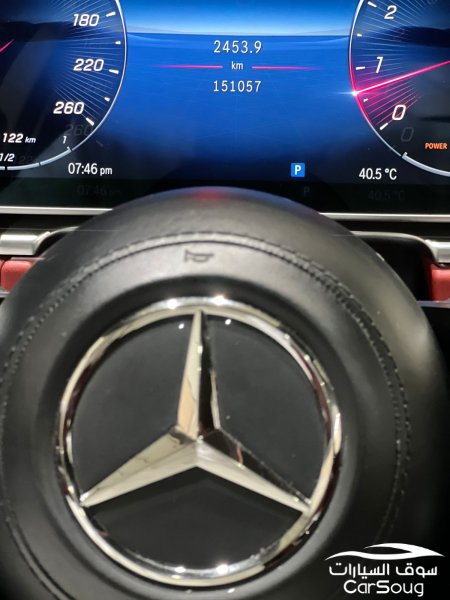 مرسيدس بنز S580 وارد خليجي موديل 2022